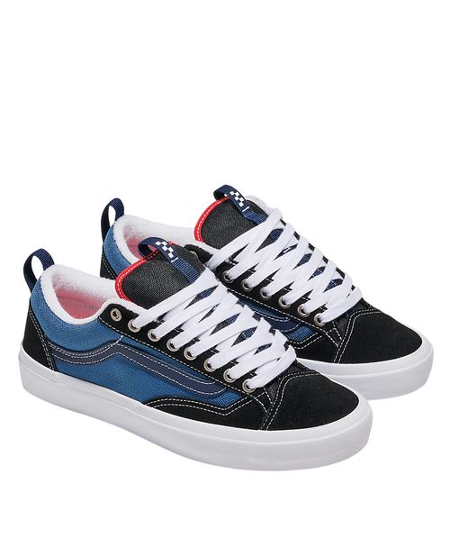 Tênis Vans Skate Old Skool 36+ Black Navy