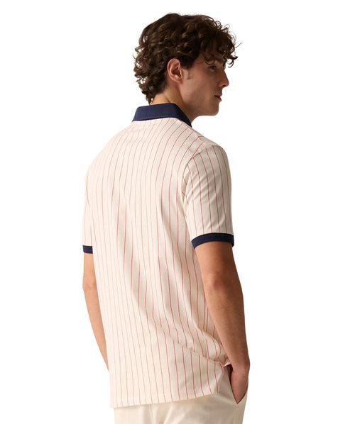 Polo Fila Bb1 Masculina Branco Marinho