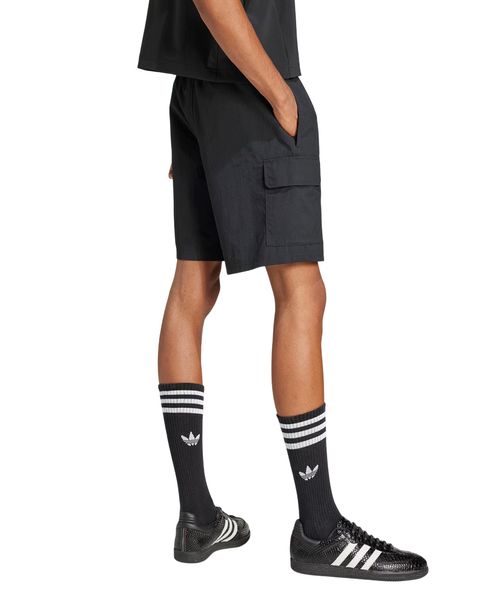 Shorts Adidas Trefoil Essentials Woven Cargo Black