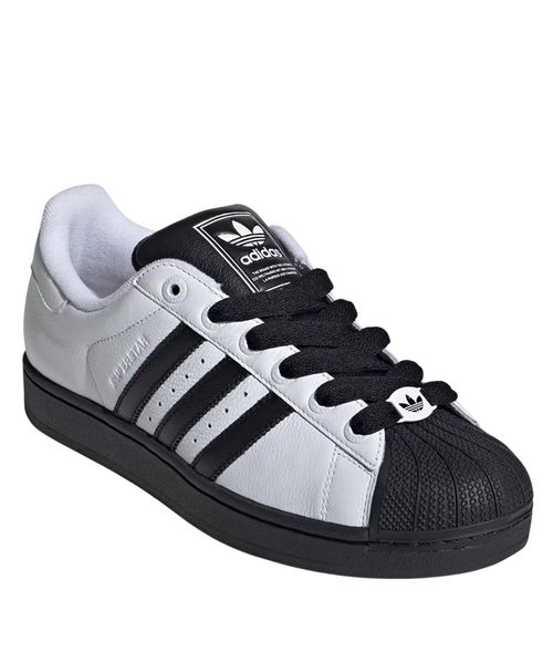 Tênis Adidas Superstar II Cloud White Black