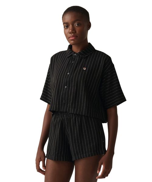 Camisa Fila UC Cropped Feminina Preto