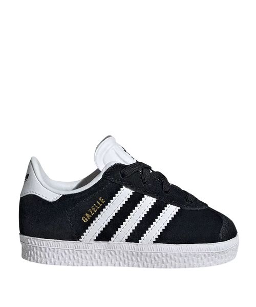Tênis Adidas Infantil Gazelle Comfort Closure Cadarço Elástico Core Black