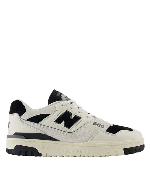 Tênis New Balance 550 Bege Claro Preto