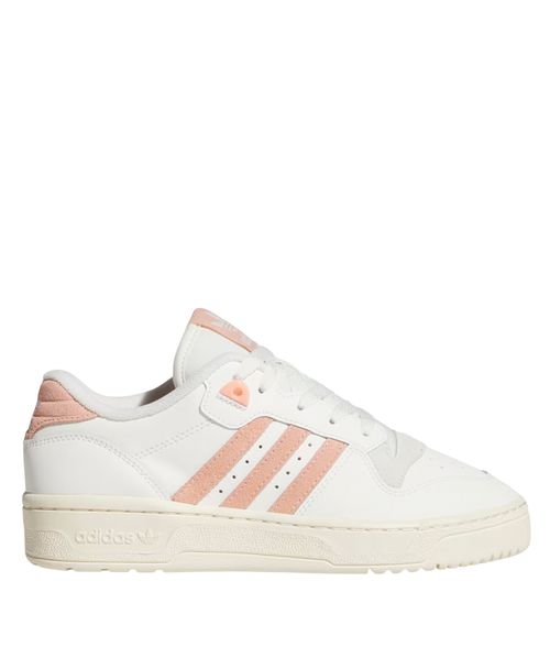 Tênis Adidas Rivalry Low Cloud White Glow Pink