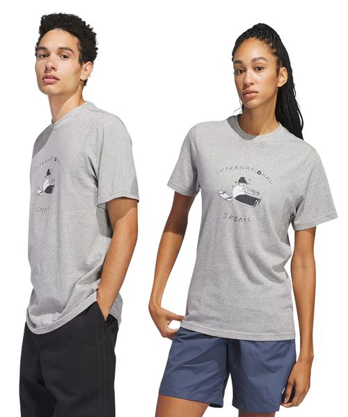 Camiseta Adidas Henry Jones Stretch Grey