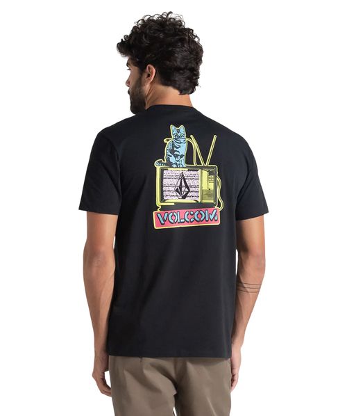Camiseta Volcom Catv Preto