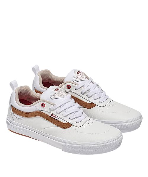 Tênis Vans Skate Kyle Walker Leather Marshmallow White