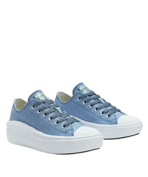 Tênis Converse Chuck Taylor All Star Move Ox Seasonal +1 Azul Aberto