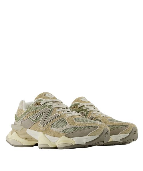 Tênis New Balance 9060 Bege Verde Musgo
