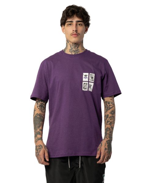 Camiseta Lost Joker Cards Roxo Figo