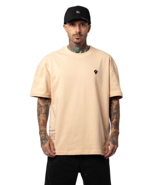 Camiseta Box Fit MCD Anjo Areia