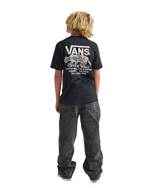 Camiseta Vans Infantil Sneaky Black