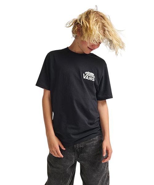 Camiseta Vans Infantil Sneaky Black