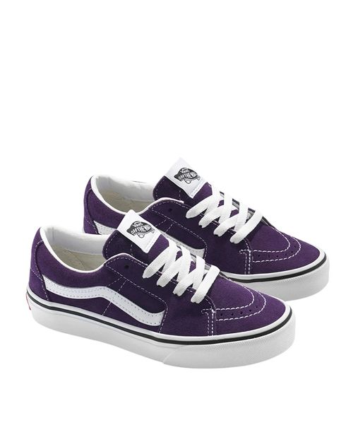 Tênis Vans Infantil Sk8-Low Suede Gothic Grape