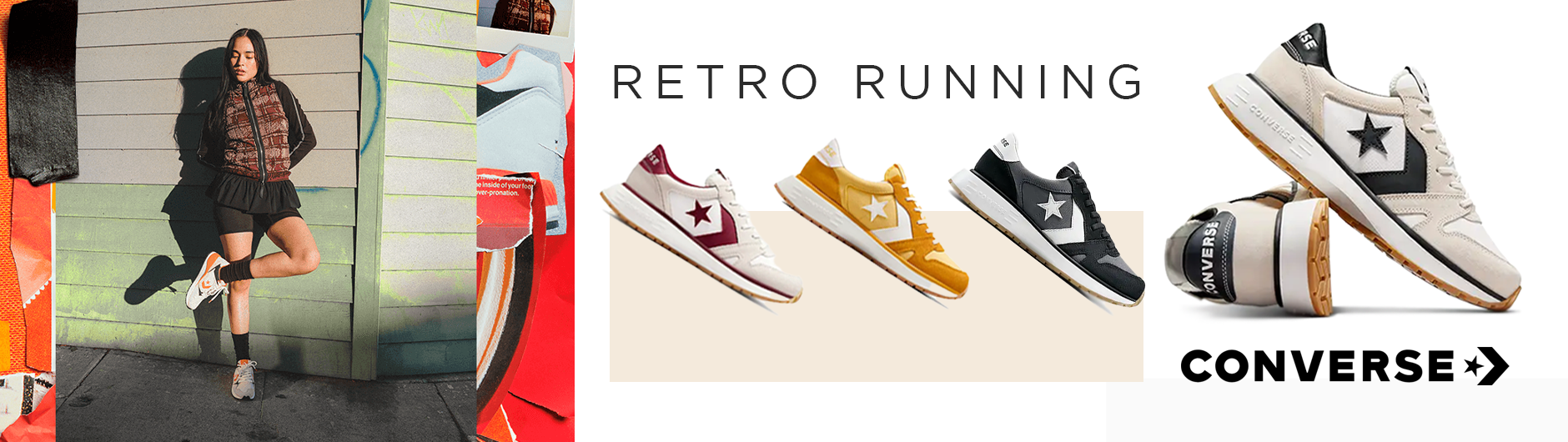 Retro Running Converse
